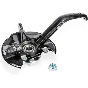 Front Steering Knuckle & Wheel Bearing Hub Assembly for Acura TSX 2009-2014, Honda Accord 2008-2012, 698-447 698447 LK051, Left Driver Side