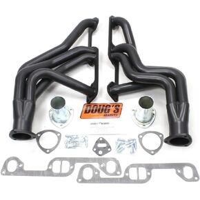 Doug's Headers (D569-B) 1-3/4" 4-Tube Black Coating Hi-Temperature Full Length Exhaust Header for Pontiac Firebird 326-455