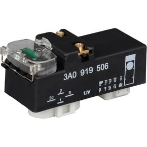 Cooling Fan Control Unit Module Relay 3A0919506 Compatible with 1994-2002 VW Volkswagen Golf/Jetta/Passat/Cabrio, Replaces OE 357919506A