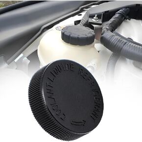 Black Engine Coolant Overflow Reservoir Tank Cap Compatible with Nissan Murano Rogue Versa Quest with Infiniti EX35 FX37 EX37 G35 Q70 QX50 G25 G37 2003-2017 Replace 21712-79900 21712-3NA0A