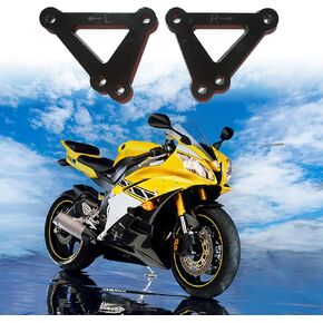 YZF-R6 Lowering Link Kit, Lowers 1 or 3 Inches, Fits 1999-2005 Yamaha YZF-R6, 2006-2009 YZF-R6 S, Replaces Rear Shock Mount Linkage Plate 5SL-2217A-10-00, Cushion Arm