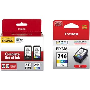 كانون خرطوشة الوان CL-244 متوافقة مع iP2820، MX492، MX492، MG2420، MG2520، MG2920، MG2922، MG2924، MG2920، MG3020، MG2525، TS3120، TS302، TS202، TR45 20 (1) (1288C001)