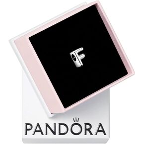 PANDORA Letter Alphabet Charm - Compatible with PANDORA Moments Bracelets - Jewelry for Women - Gift for Women in Your Life - Made with Sterling Silver, With Gift Box in Kuwait