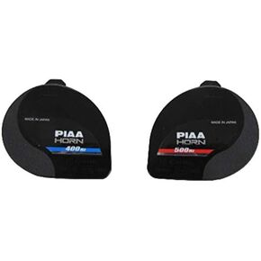 PIAA 85114 Slim Line 400Hz + 500Hz 112db Sports Horn Kit Japanese Package Version