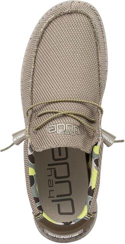 Hey Dude Men's Wally Sox Ice Grey Size 13 | Men's Loafers | Men's Slip On Shoes | Comfortable & Light-Weight in Saudi Arabia