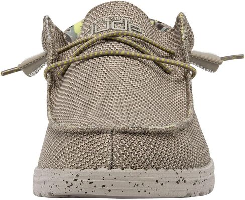 Hey Dude Men's Wally Sox Ice Grey Size 13 | Men's Loafers | Men's Slip On Shoes | Comfortable & Light-Weight in Saudi Arabia