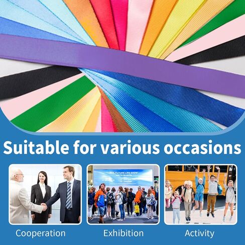 10 Pack Cruise Lanyard with Waterproof ID Card Holder Durable Lanyard with ID Badge Holder Clear ID Badge Card with Colorful Lanyards for Cruises Ships Cards Keys Carnival Sail (10 Colors) in Saudi Arabia