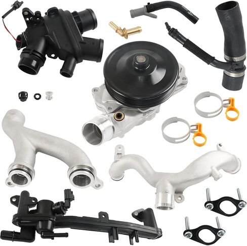 Cooling System Replace Kit LR092992 LR090630 LR117568 Replacement for 2010-2020 Jaguar/2010-2020 Land Rover 3.0L 5.0L in Saudi Arabia