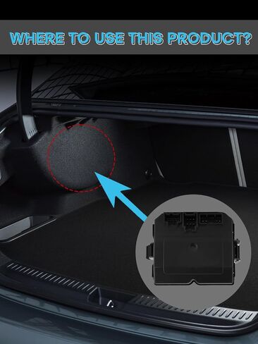 20837967 Power Rear Liftgate Control Module 2.8L 3.0L 3.6L V6 for Cadillac SRX 2010 2011 2012 2013 2014 2015 2016,502-032 502032 20837962 20816435 in Saudi Arabia