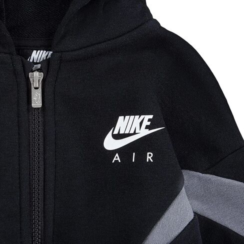 Nike Girl's Full Zip Jacket Air Set (Little Kids) Black 6 Little Kid in Saudi Arabia