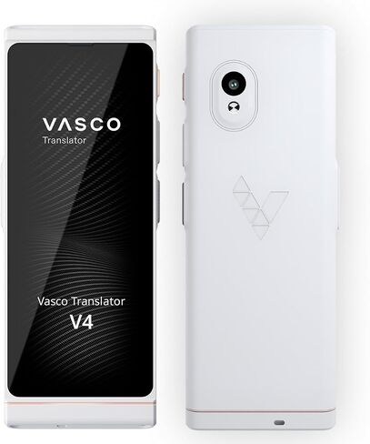 Vasco V4 Language Translator Device | 108 Languages | Free Lifetime Internet in Almost 200 Countries | Black Onyx in Saudi Arabia
