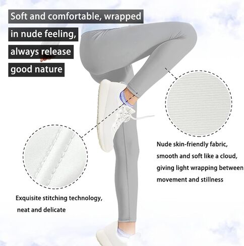 Girls'Sport Legging Buttery Soft High Waist Yoga Pants for Jogging,4-13 Years Kids Girls in Saudi Arabia