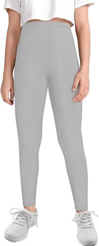 Girls'Sport Legging Buttery Soft High Waist Yoga Pants for Jogging,4-13 Years Kids Girls in Saudi Arabia