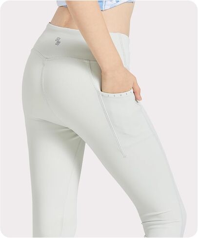 Girls Leggings with 2 Pockets Soft Stretchy Athletic Leggings for Girls Dance Workout Running Yoga Activewear in Saudi Arabia