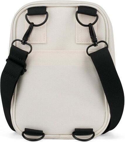 IFSNOW Crossbody Bags for Women Men Trendy, Cross body Bag Women, Sling Bag Multi Position Fanny Pack, Small Belt Bag Crossbody Purse Sling Backpack Travel (Black) in Saudi Arabia