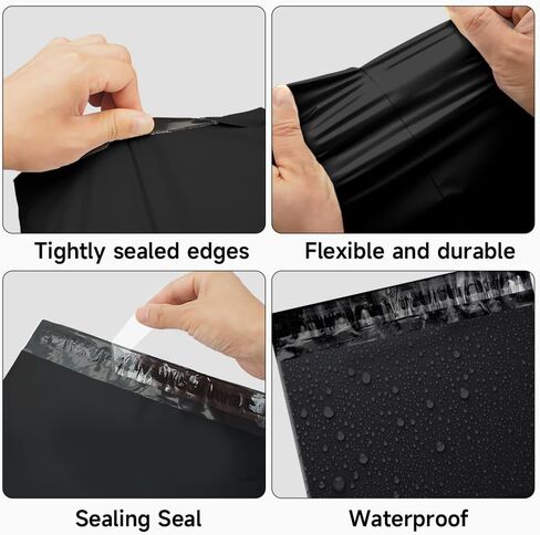 Pink Poly Mailers 14.5X19 100 Pack, Strong Adhesive Shipping Envelopes for Clothing/Shirt, Poly Bags for Small Businesses, Waterproof Mailing for Shipping, Packages Bags in Saudi Arabia