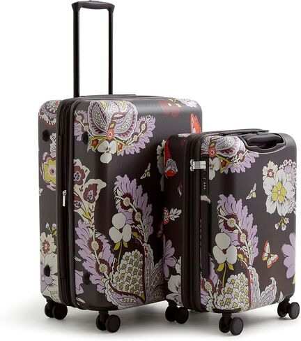 Vera Bradley Women's Hardside 2 Piece Luggage Set, Subtle Bouquet, One Size in Saudi Arabia