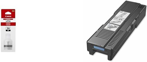 Canon GI-26 Black Ink and MC-G01 Maintenance Cartridge Compatible MAXIFY GX7020 and GX6020 Printers in Kuwait