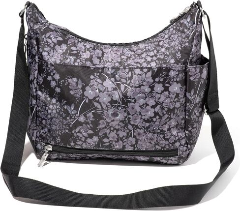 Baggallini Everywhere Bagg Crossbody Women 11x9 Lightweight Nylon Hobo Water-Resistant Travel Bag W/RFID Protection in Saudi Arabia