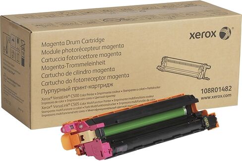 Xerox Genuine Black Drum Cartridge 108R01484-40 000 Pages for Use in Versalink C500/C505 Toner, Standard Capacity in Saudi Arabia