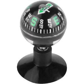 Acouto Dash Mount Portable Truck Car Boat Mini Dashboard Suction Mount Navigation Pocket Hiking Direction Ball