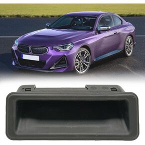 Trunk Lid Lock Switch Compatible with BMW 1 3 5 Series E60 E90 E91 E92 E93 E70 E71 X6 X5 X1 - Boot Trunk Release Push Button Handle 51247118158