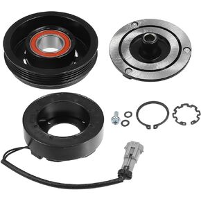 X AUTOHAUX 1 Set AC Compressor Clutch Replacement for Chevrolet Suburban 1500 5.3L 2000-2014