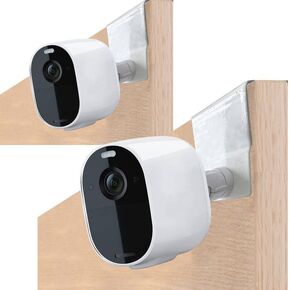 Uogw Door/Gutter Mount for Arlo Pro 4 Pro3 Pro 2 Pro/Arlo Ultra2 Ultra/eufy E/eufy 2C,Attaches to Door or Gutter Without Tools or Wall Damage，360°Adjustable Cam Mount-1PACK