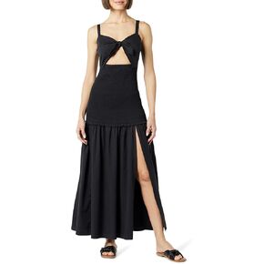 The Drop Women's Convertible Strapless Smocked Waist Maxi Dress