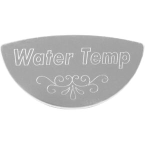 GG Grand General 68648 Stainless Steel Fuel Level Gauge Emblem for Kenworth
