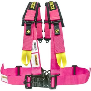4 Point Harness Seat Belt with 2 Inch Padding Comfortable Shoulder Pad Seat Belt