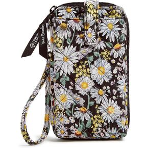 Vera Bradley Cotton Large Smartphone Wristlet with RFID Protection