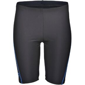 ARENA Feel Boys' Logo R Swim Jammer Knee-Length Swim Trunks Waterfeel Fabric Comfortable Stretchy Suit Pool or Beach