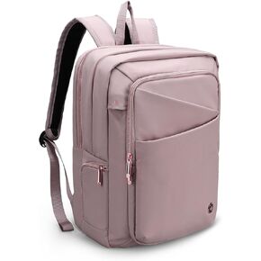 Swissdigital Design Katy Rose Laptop Backpack For Women，College Bookbags With USB Charging Port，Large Capacity Computer Backpacks For Work Business Lotus (SD1006F-82)