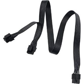 COMeap CPU 8 Pin Male to CPU 8 Pin (4+4 Detachable) Male EPS-12V Motherboard Power Adapter Cable for Corsair Modular Power Supply 25-inch(63cm)