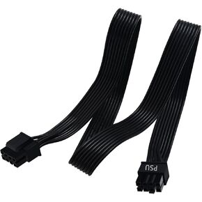 COMeap CPU 8 Pin Male to CPU 8 Pin (4+4 Detachable) Male EPS-12V Motherboard Power Adapter Cable for Corsair Modular Power Supply 25-inch(63cm)