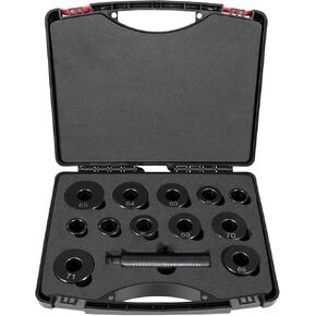 E-cowlboy T-0220-700R4 Master Bushing Driver Set for GM 700-R4 4L60 4l60E 4L65E Transmissions Bushing Bearing Seal Installer Remover Tool Kit (13 PCS)