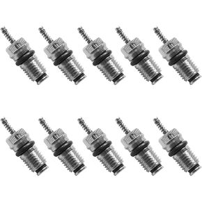 A/C Standard JRA Schrader Valve Core(10Pcs) for 134A and R12 Automotive Systems.Compatible with BAS03005 MT0059 59347 15-75234 Foreign & Domestic Vehicles.