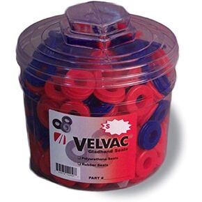 Velvac 035163 Gladhand Seal Bucket Display (Universal, 200 Pack)