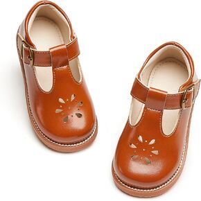 Toddler Girl Mary Jane Dress Oxford Shoes-Little Girl School Uniform Shoes for Wedding Party