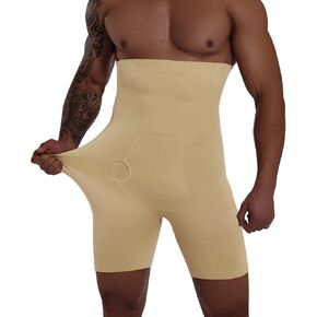 Mens Shapewear Tummy Control Shorts High Waist Underwear Slimming Body Shaper Belly Girdle Compression Boxer Briefs
