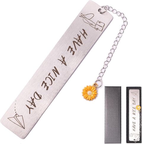 إشارة مرجعية معدنية، مسطرة من الفولاذ المقاوم للصدأ مع تدرجات بوصة ومتري، صانع صفحات فريد من نوعه لملحقات الكتب لمحبي القراءة، هدية ملهمة للنساء والرجال in Kuwait