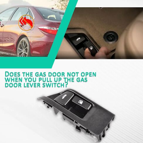 خزان الوقود غطاء صندوق السيارة الباب الإصدار رافعة فتاحة زر التبديل متوافق لتويوتا كامري 2007-2017 in Kuwait