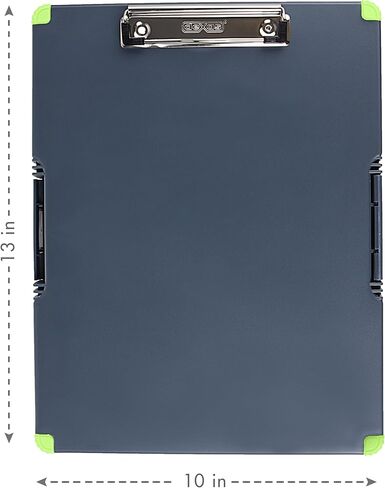 ديكساس حقيبة تخزين مزدوجة الجوانب متينة من مادة البوليستر مزدوجة الجوانب ومنظم مقاس 13 انش × 10 انش رمادي/اخضر in Kuwait