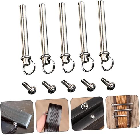 5 مجموعات من عمود المروحة القابلة للطي، مروحة قابلة للطي من الورق، عمود صلب، طقم إصلاح المروحة المحمولة باليد، طقم إصلاح برشام وجوز اليد، طقم إصلاح برشام كرنك اليد in Kuwait