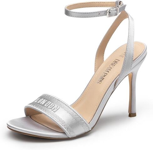 DREAM PAIRS High Stilettos Heels for Women Sexy Open Toe Strappy Sandals Shoes Ankle Strap Fashion Dressy Heels for Party Wedding in Saudi Arabia