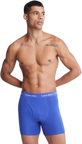 كالفن كلاين بوكسر قطني مطاطي للرجال من 3 قطع in Kuwait