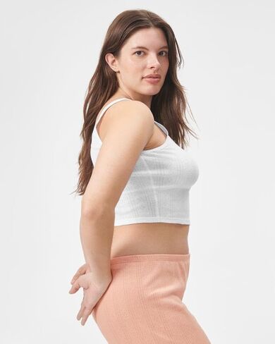 florence by mills Women's Cozy Crush Pointelle Easy Tank in Saudi Arabia