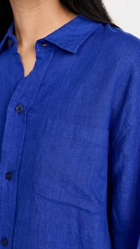 قميص كتان سادة من Desmond & Dempsey للسيدات in Kuwait