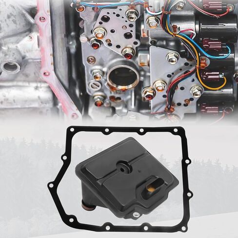 62TE Transmission Filter with Gasket Kits Compatible with Dodge Grand Caravan 2008-2020, Journey, Avenger & Chry-sler Town & Country, 200, Sebring & Ram C/V, Replaces OE# 68018555AA, 05078555AA in Kuwait